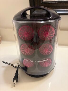 Conair Infiniti Pro 12-Pack Hot Rollers Set - Pink